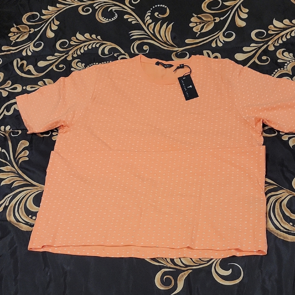 Men's Peach Short Sleeve Tee